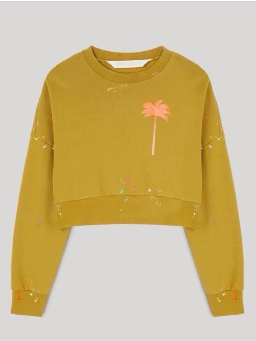 Palm Angels Cropped Sweatshirt-S